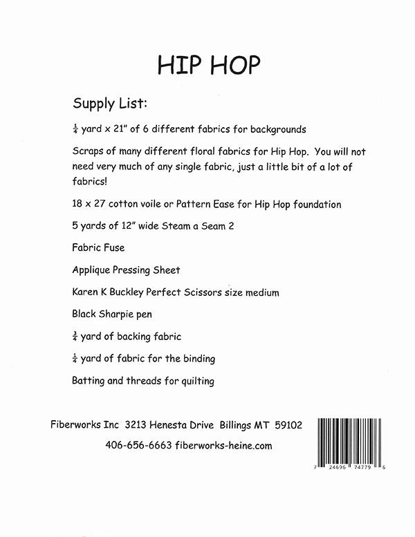 Hip Hop - Quilt Pattern