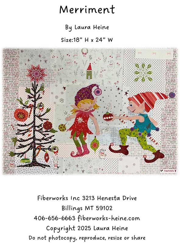 Merriment - Christmas Applique Pattern