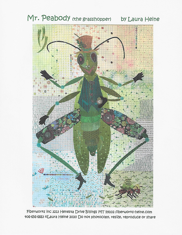 Mr Peabody/The Grasshopper - Quilt Pattern