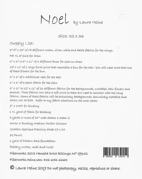 Noel - Quilt Pattern