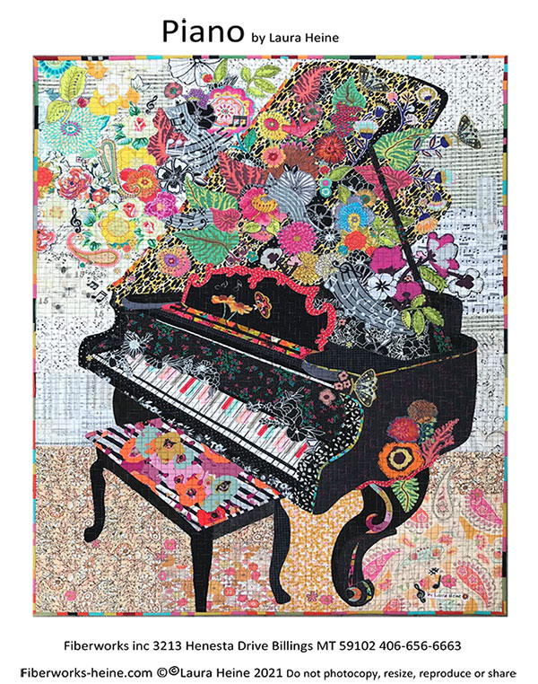 Piano - Quilt Pattern