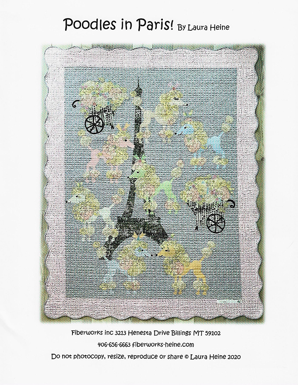 Poodles In Paris - Quilt Pattern