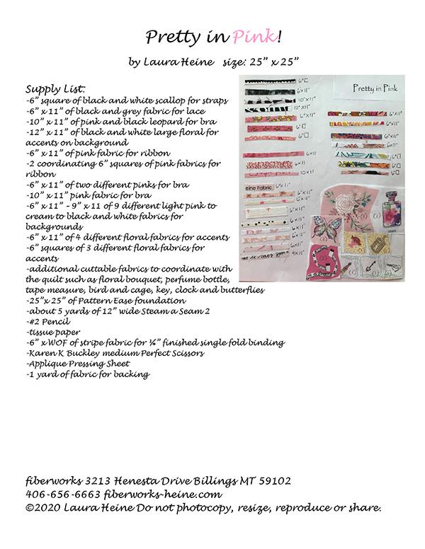 Pretty in Pink - Quilt Pattern