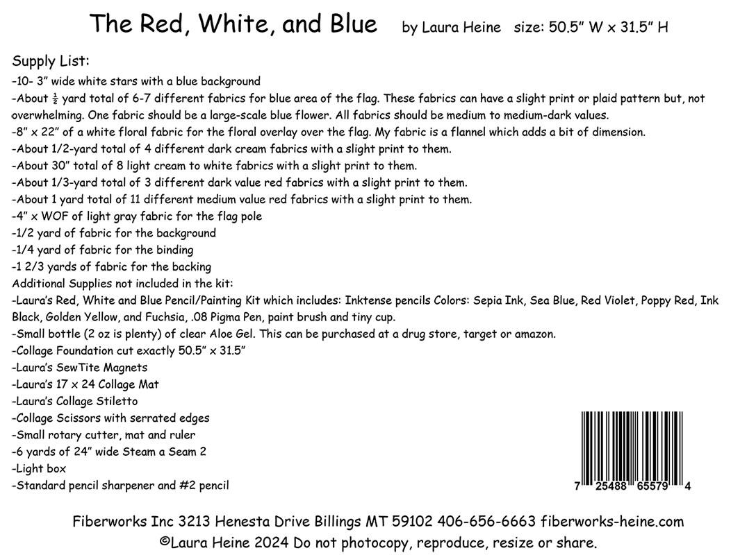 Red, White, and Blue - Quilt Pattern