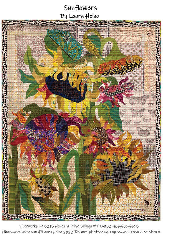 Sunflowers - Quilt Pattern