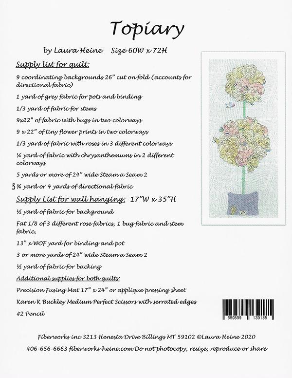 Topiary - Quilt Pattern