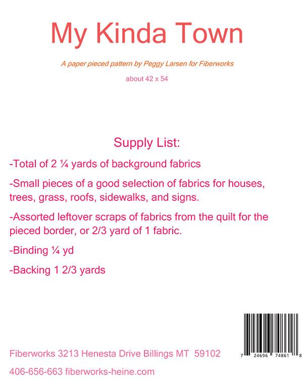 My Kinda Town - Quilt Pattern