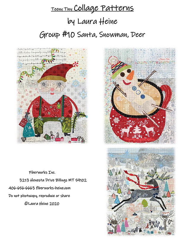 Teeny Tiny Collage Collection 10 - Quilt Pattern