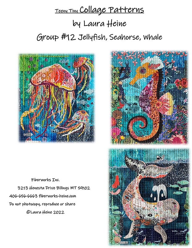 Teeny Tiny Collage #12 - Quilt Pattern