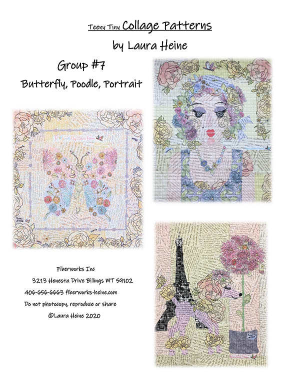 Teeny Tiny Collage Collection 7 - Quilt Pattern