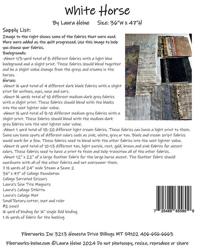 White Horse - Quilt Pattern