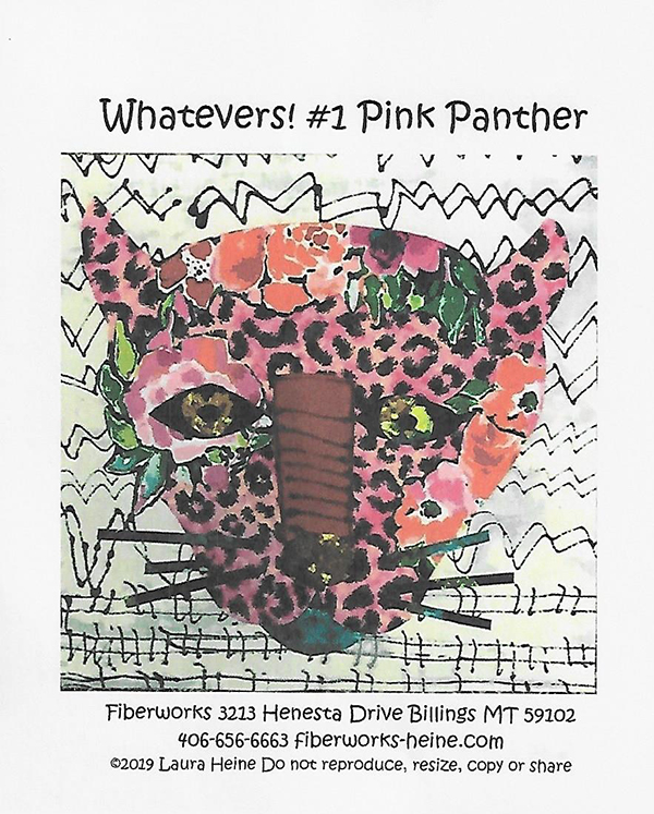 Whatevers #1 Pink Panter - Quilt Pattern