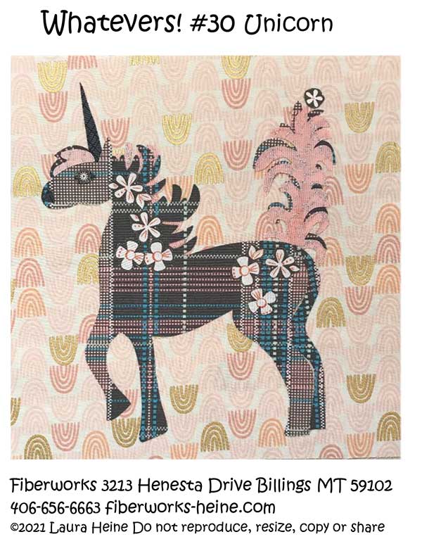 Whatevers #30 Unicorn - Quilt Pattern