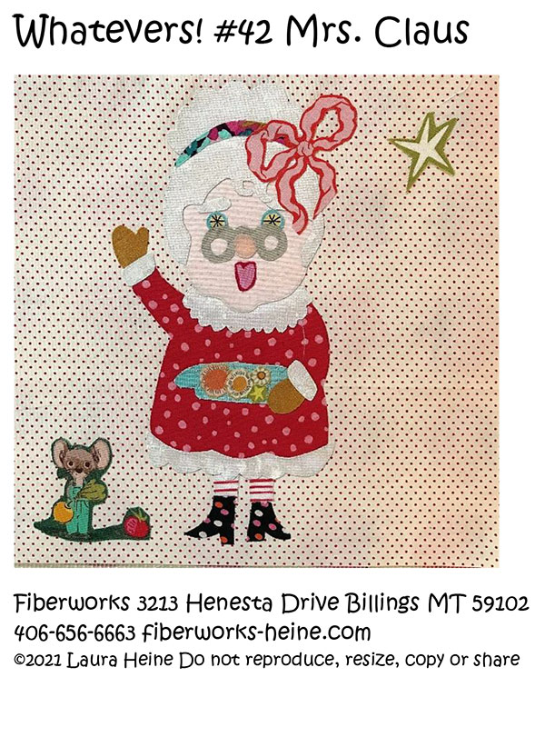 Whatevers #42 Mrs. Claus - Quilt Pattern