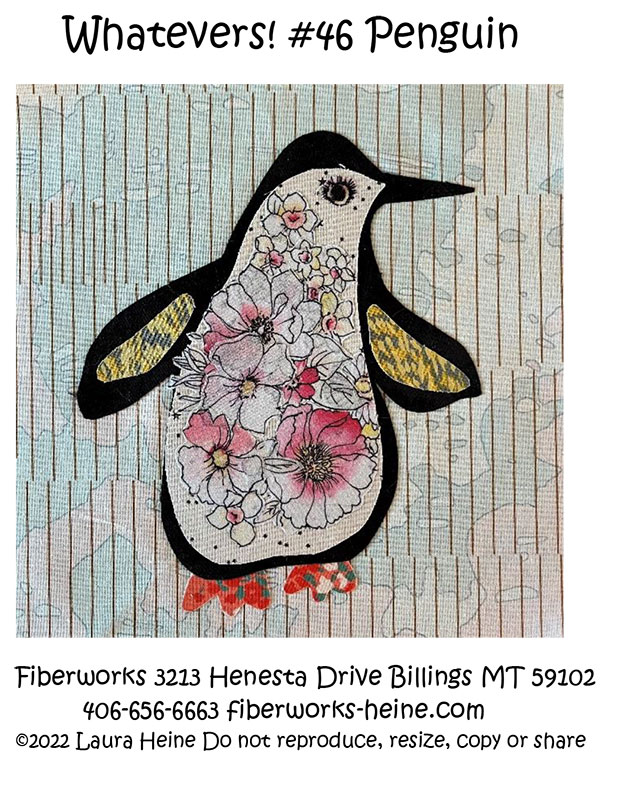 Whatevers #46 Penguin - Quilt Pattern