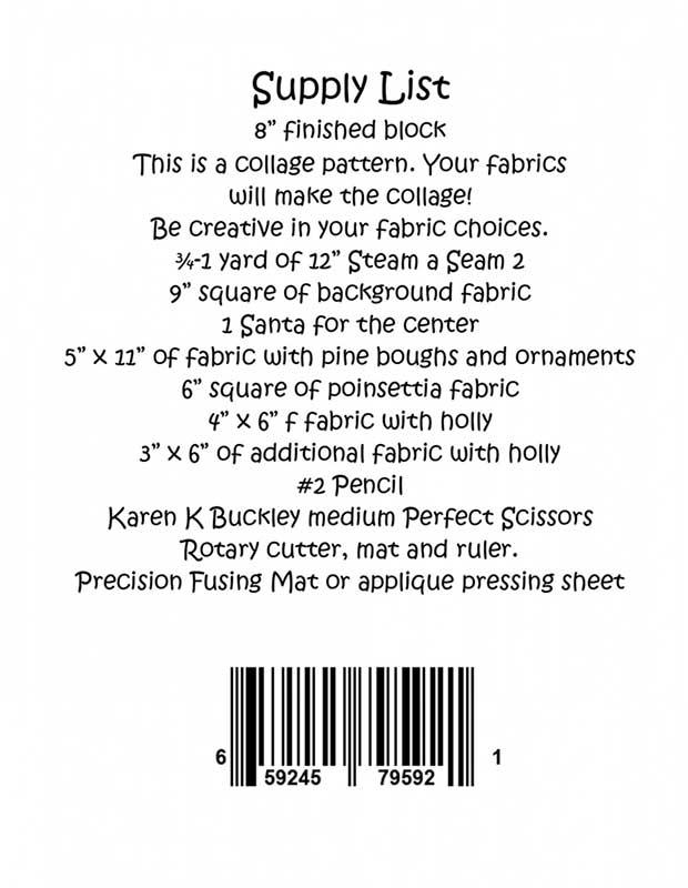 Whatevers #52 Wreath - Quilt Pattern
