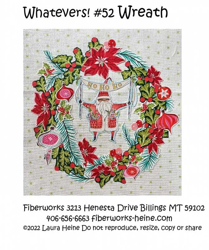 Whatevers #52 Wreath - Quilt Pattern