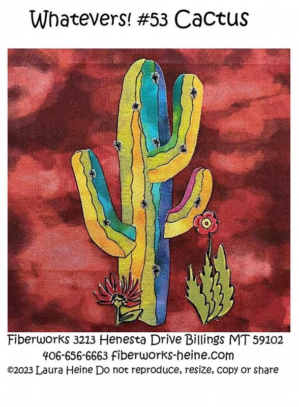 Whatevers #53 Cactus - Quilt Pattern