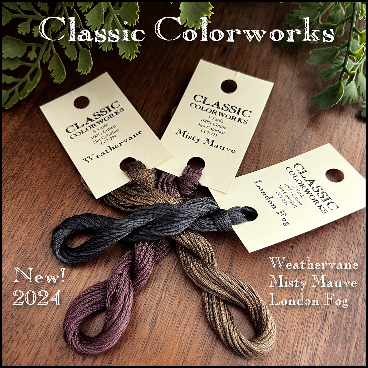ABC Floral Nashville 2024 Thread Pack (Chart Included)