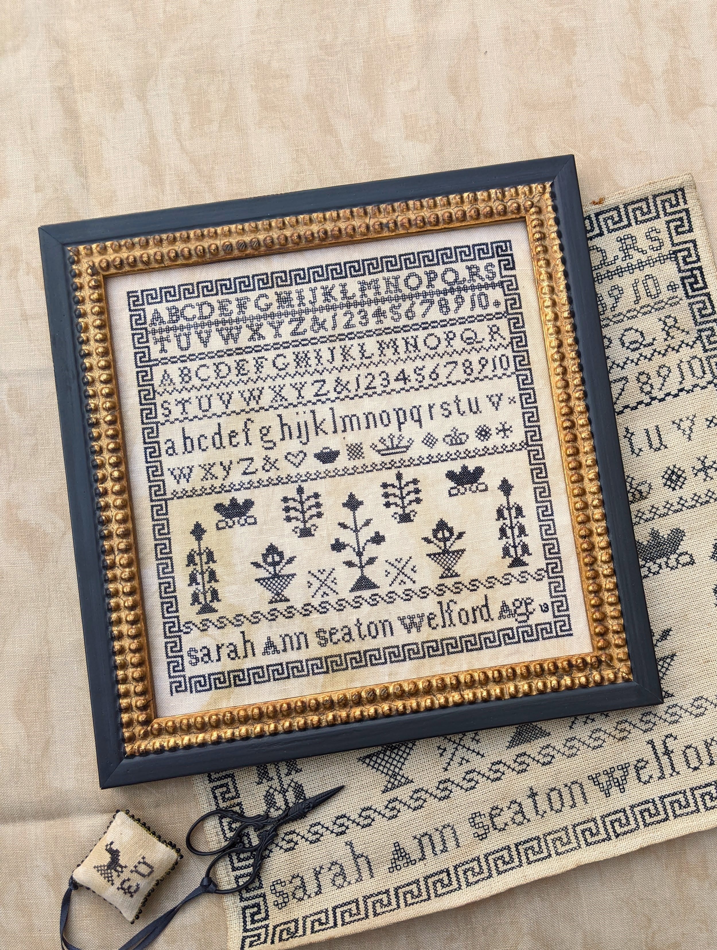 Sarah Ann Seaton Welford - Cross Stitch Pattern