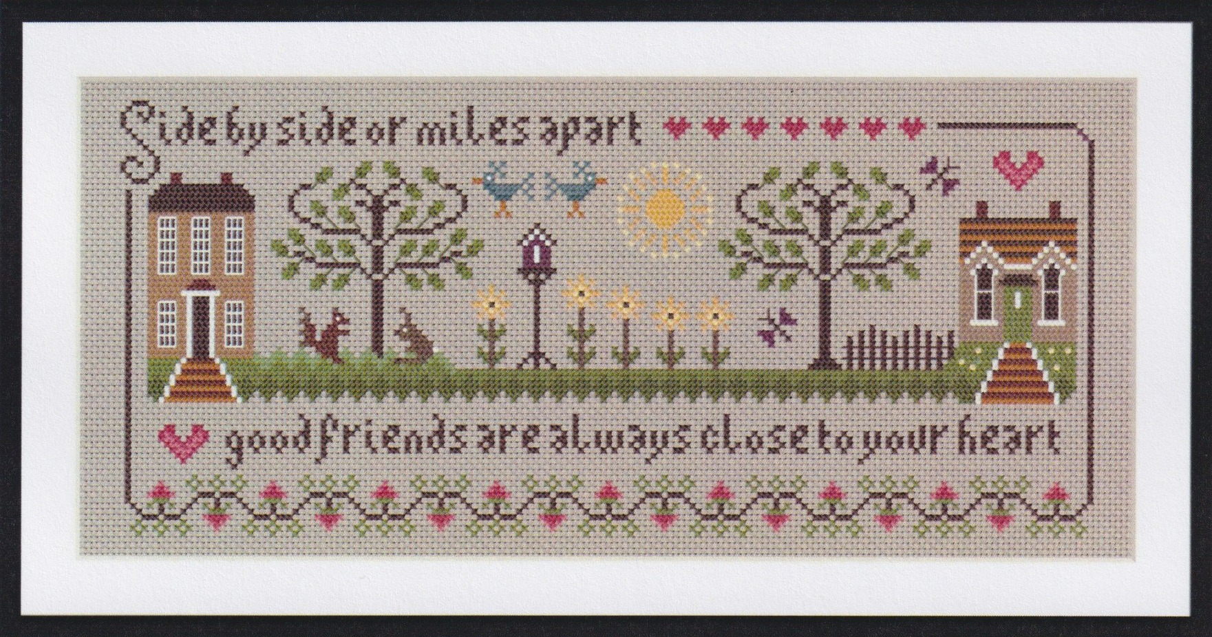 Friendship Sampler - Cross Stitch Pattern