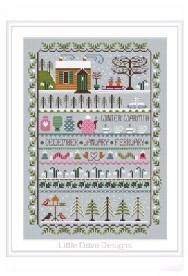Winter Warmth - Cross Stitch Pattern