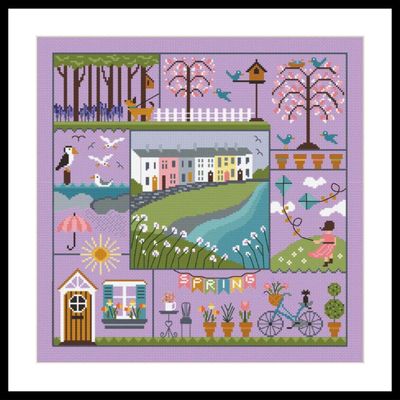 A Stitch For All Seasons - Spring - Cross Stitch Pattern