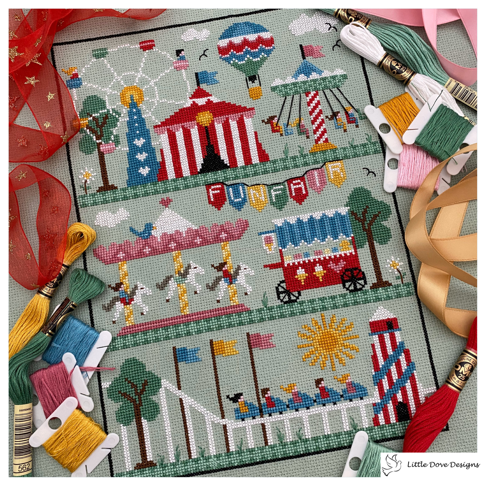 All the Fun of the Fair - Cross Stitch Pattern