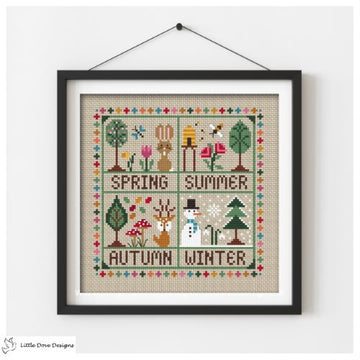 Seasonal Snippets - Cross Stitch Pattern