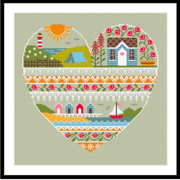 Heart of Summer - Cross Stitch Pattern