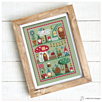 Gnomeville - Cross Stitch Pattern