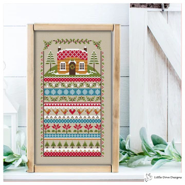 Holly Cottage - Cross Stitch Pattern