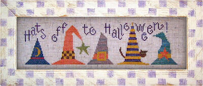 Hats Off to Halloween - Lizzie Kate PDF Cross Stitch Pattern