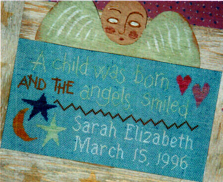 Child Was Born, A - Cross Stitch Pattern