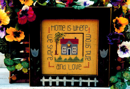 Home is Where We Share - Cross Stitch Pattern