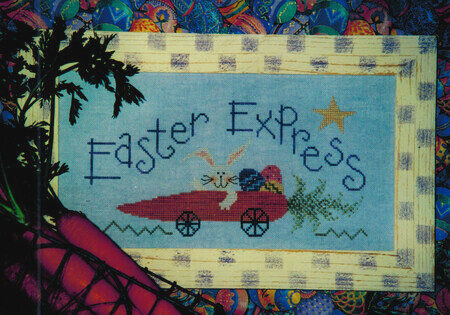 Easter Express - PDF Cross Stitch Pattern