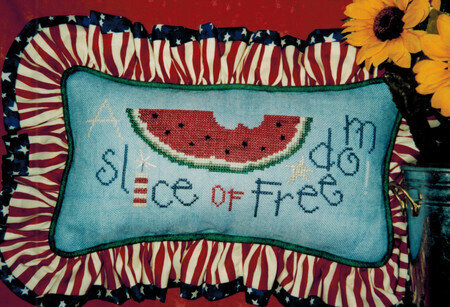 Slice of Freedom, A - Cross Stitch Pattern