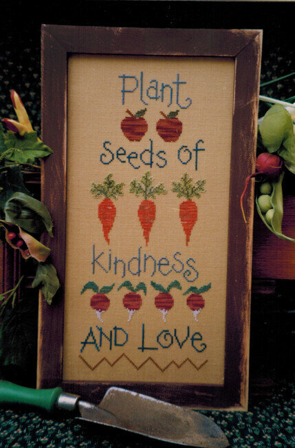 Plant Seeds of Kindness - PDF Cross Stitch Pattern