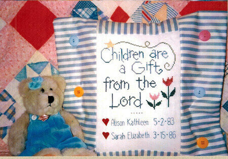 Children are a Gift - Cross Stitch Pattern