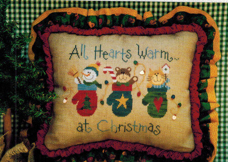 All Hearts Warm at Christmas - Cross Stitch Pattern