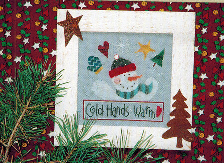 Cold Hands, Warm Heart - PDF Cross Stitch Pattern