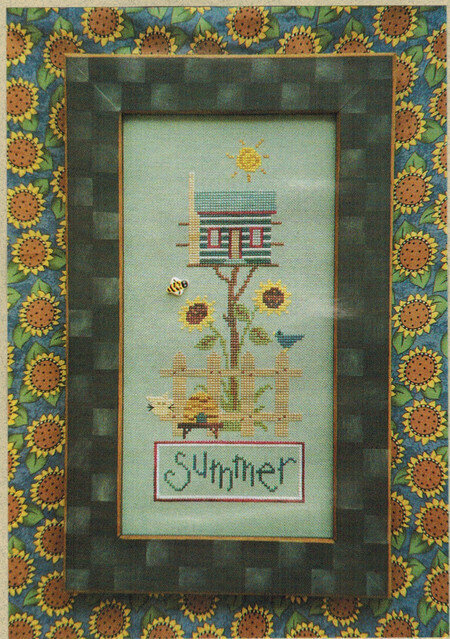 Summer Button-Up - Cross Stitch Pattern
