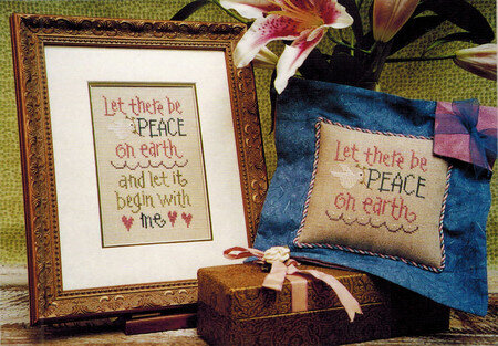 Let There be Peace - PDF Cross Stitch Pattern