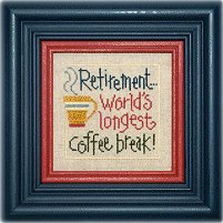 Retirement Crazy - Cross Stitch Pattern
