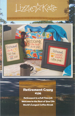 Retirement Crazy - Cross Stitch Pattern