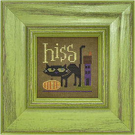 Eek Boo Hiss (with buttons) - Cross Stitch Pattern