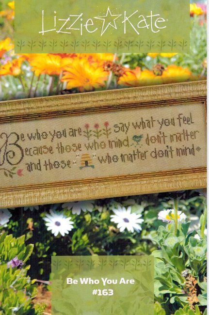 Be Who You Are - PDF Cross Stitch Pattern