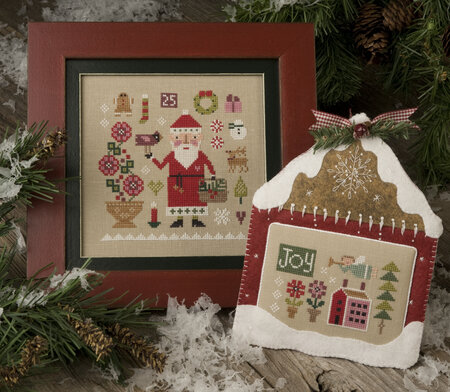 Sampler Claus - Lizzie Kate Christmas PDF Pattern