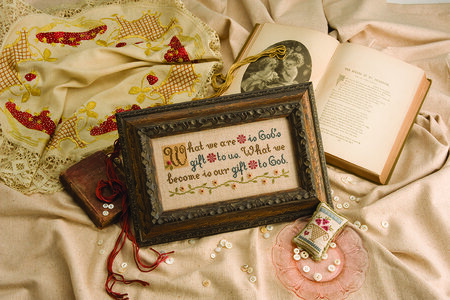 What We Are- Pattern with Buttons, Beads & Bonus Pattern