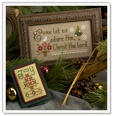 Come Let Us Adore Him (with Button & Bonus Pattern)